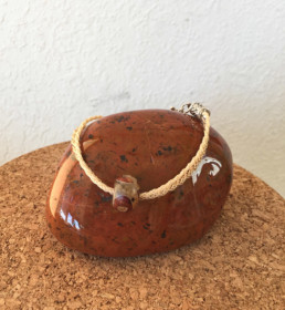 Karen Keenan Hairwork Jewelry and pottery