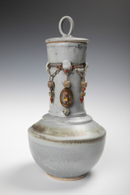 Karen Keenan Hairwork Jewelry and pottery