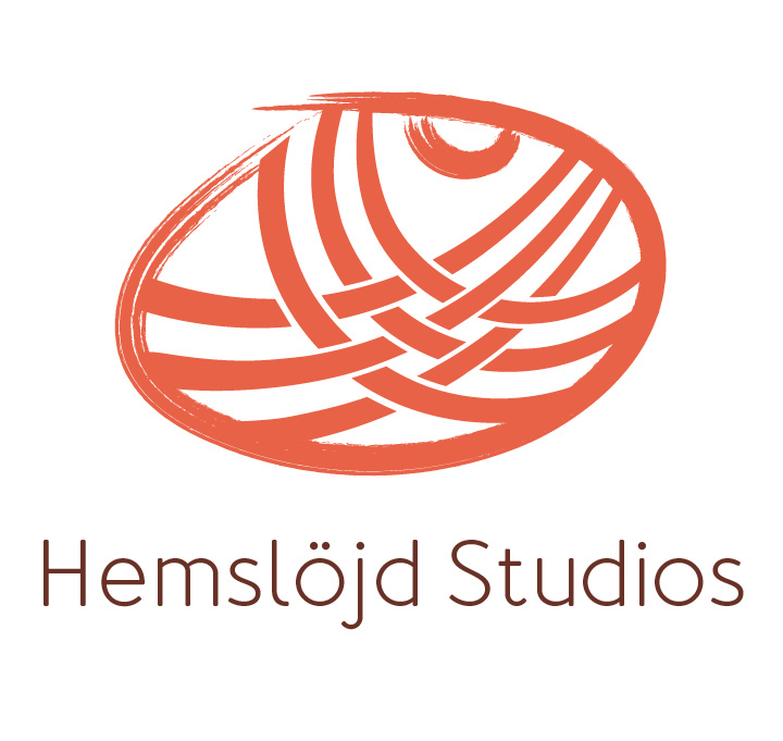 Hemslöjd Studios Logo with Text